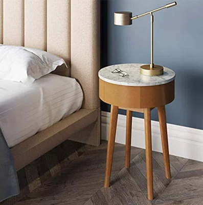 Bàn trang trí phòng ngủ tròn