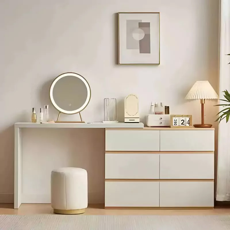 Bàn trang điểm gỗ sang trọng